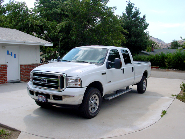 2005 F350 Crew Cab  4x4